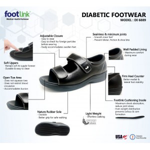 D89 Model DI 6889 - Diabetic Shoe