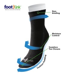 Seamless Cotton Socks (3/4 Crew) 